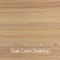 Sturdy and Heavy Duty Foldable Office Computer Desk (Teak, 120cm)