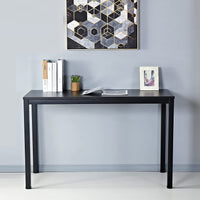 Sturdy and Heavy Duty Foldable Office Computer Desk (Walnut Large, 120cm)
