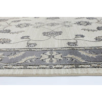 Arya Cream Grey Oriental Rug 200x290 cm