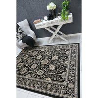 Arya Grey Oriental Rug 200x290 cm