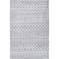 Ermina Tribal Grey Rug 240x330cm
