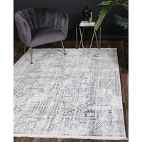 Cordelia Panel Grey Rug 240x330 cm