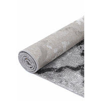 Yuzil Grey Lattice Rug 160x230cm