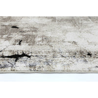 Vision Grey and Beige Abstract Rug 80x150cm