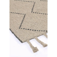 Leilani Diamond Tassel Ash Rug 160x230cm