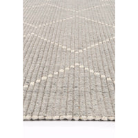 Leilani Diamond Tassel Grey Rug 160x230cm
