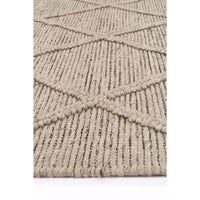 Leilani Diamond Braided Ash Rug 160x230cm