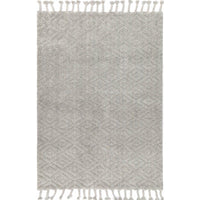 Leilani Plush Diamond Grey Rug 160x230cm