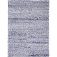 Zayna Loopy Blue Wool Blend Rug 160x230cm