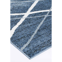 Windjana Abstract Stripe Blue Rug 280x380cm