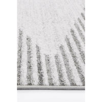 Windjana Abstract Diamond Silver Rug 280x380cm