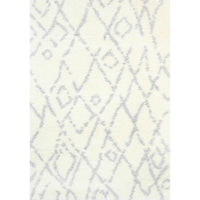 Moroccan Cream and Silver Fes Rug 160X230cm