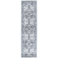 Ligures Grey White Rug 280X380cm