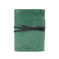 Vintage Leather Journal Recycled Paper Journal Notepad