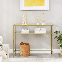 Console Tempered Glass Table