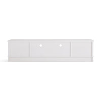 White Coastal Style 180cm Entertainment Unit