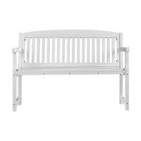 Outdoor Garden Bench Seat Wooden Chair Patio Furniture Timber Lounge