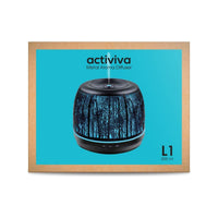 500ml Metal Essential Oil and Aroma Diffuser-Black