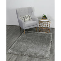 Arctic Plush Dark Grey Shaggy Rug 160x220 cm
