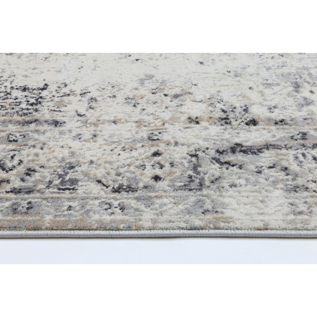 Amelia Beige Grey Contemporary Rug 240x330 cm