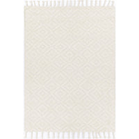 Leilani Plush Diamond Cream Rug 160x230cm