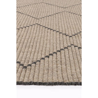 Leilani Diamond Tassel Ash Rug 300x400cm
