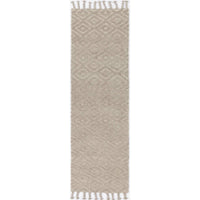 Leilani Plush Diamond Ash Rug 80x300cm