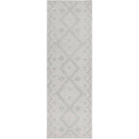 Leilani Boho Chic Grey Rug 80x300cm