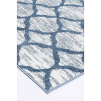 Windjana Lattice Blue Rug 200x290cm