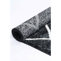 Windjana Diamond Charcoal Rug 280x380cm