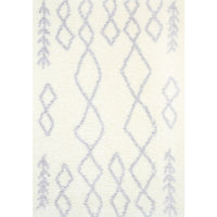 Moroccan Cream and Silver Tribal Rug 240X330cm