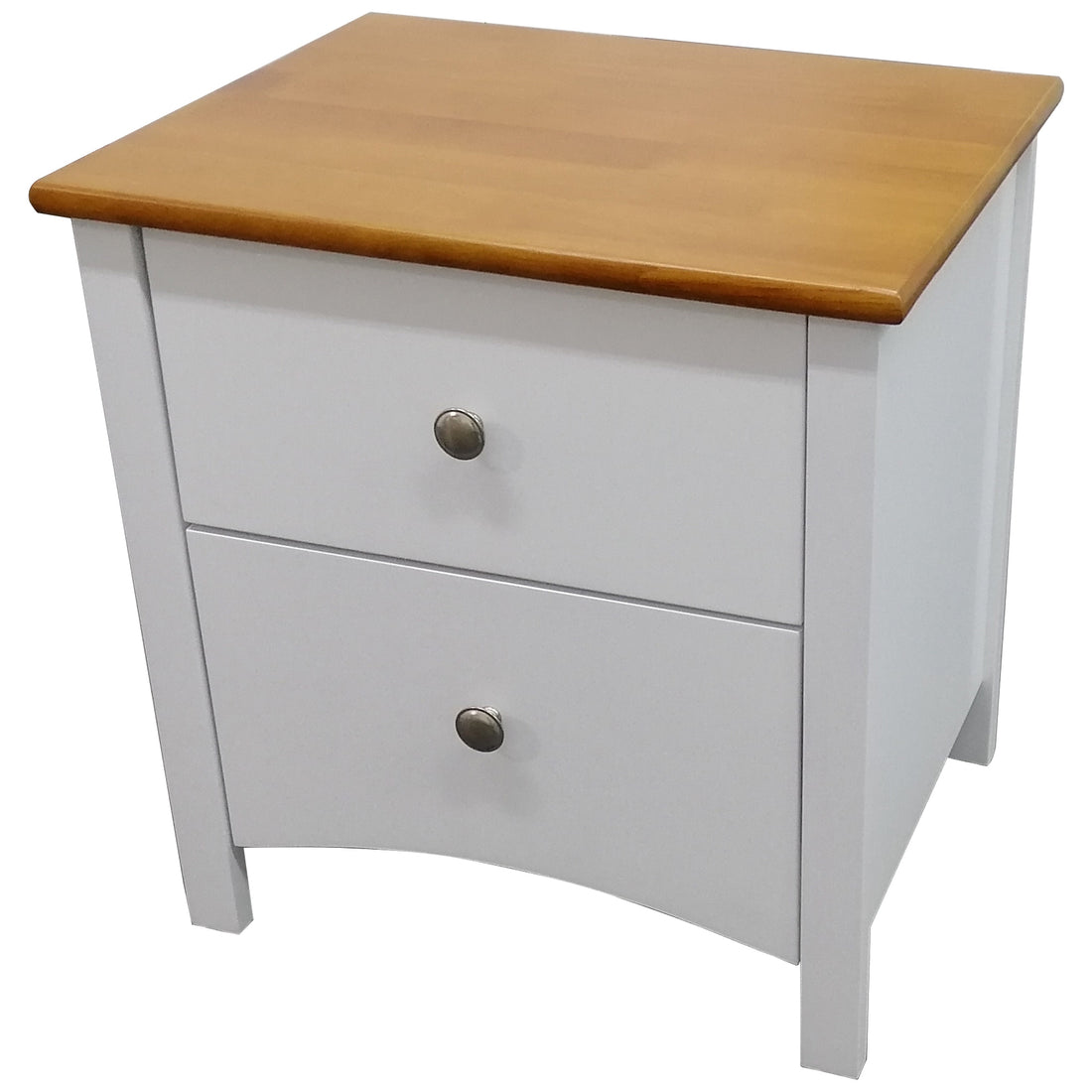 Lobelia Bedside Tallboy 3pc Bedroom Set Drawers Nightstand Storage Cabinet - White
