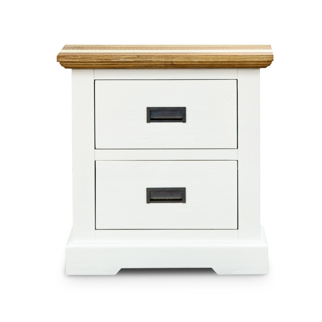 Orville 5pc Queen Bed Frame Suite Bedside Dresser Furniture Package - Multi Color