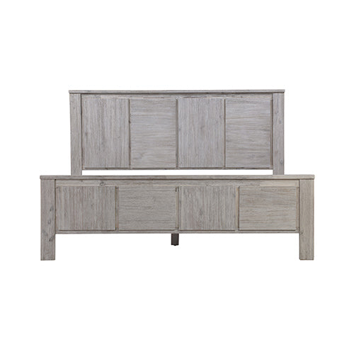 Acacia Ash Wood Bed Frame - King