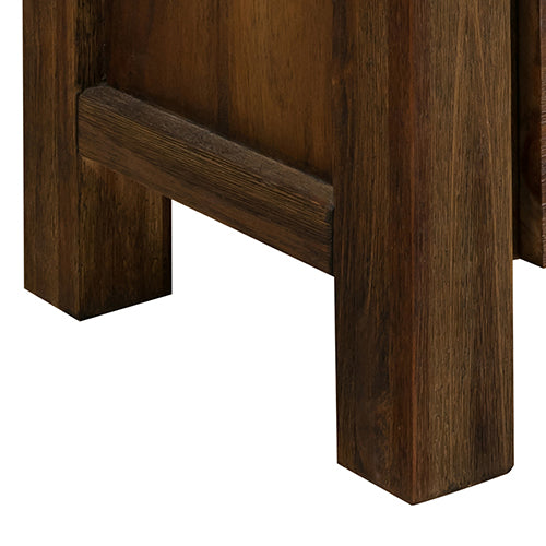 Solid Acacia Wooden Storage Cabinet with Drawers